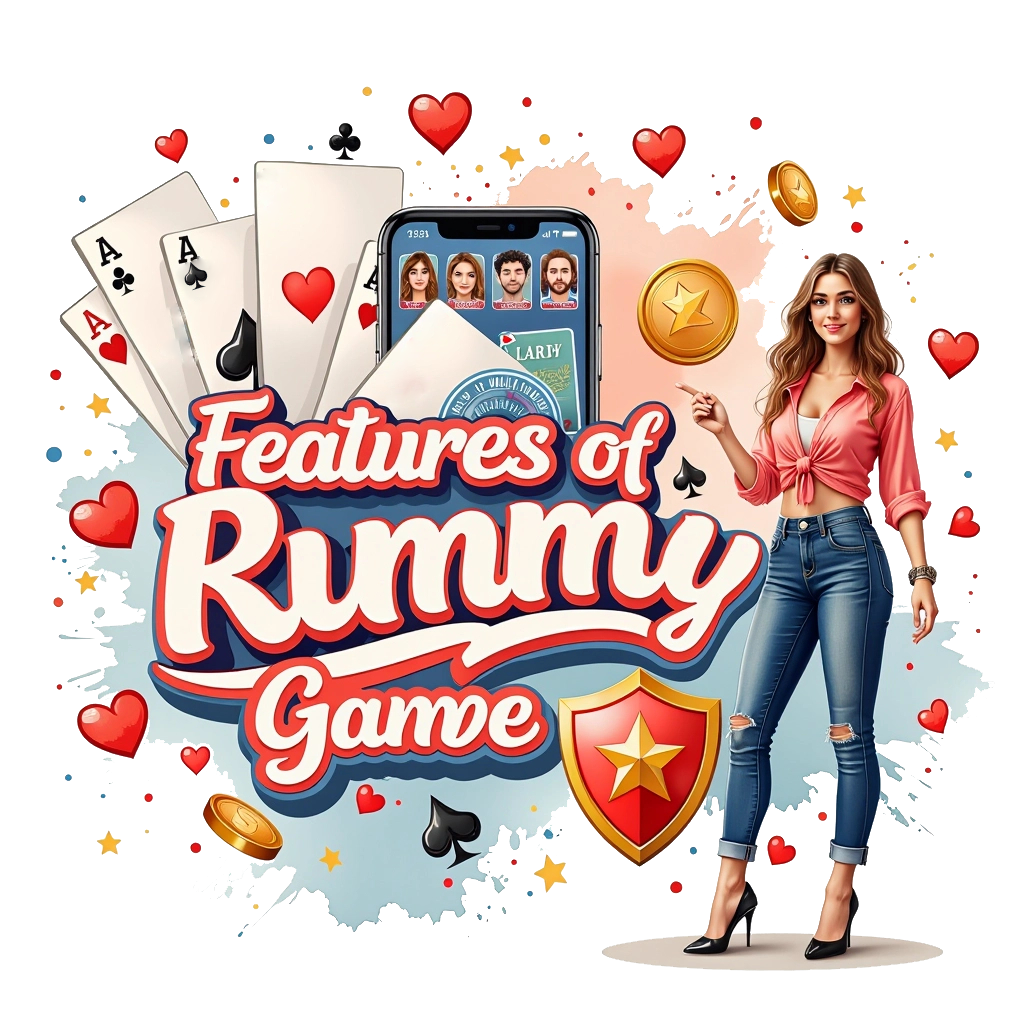 rummy game features
